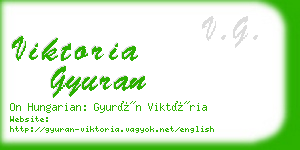 viktoria gyuran business card